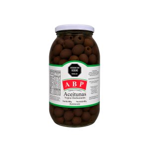 ACEITUNA NEGRA DESHUESADA FRASCO